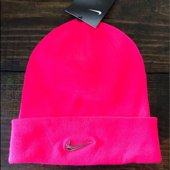 nike beanie pink